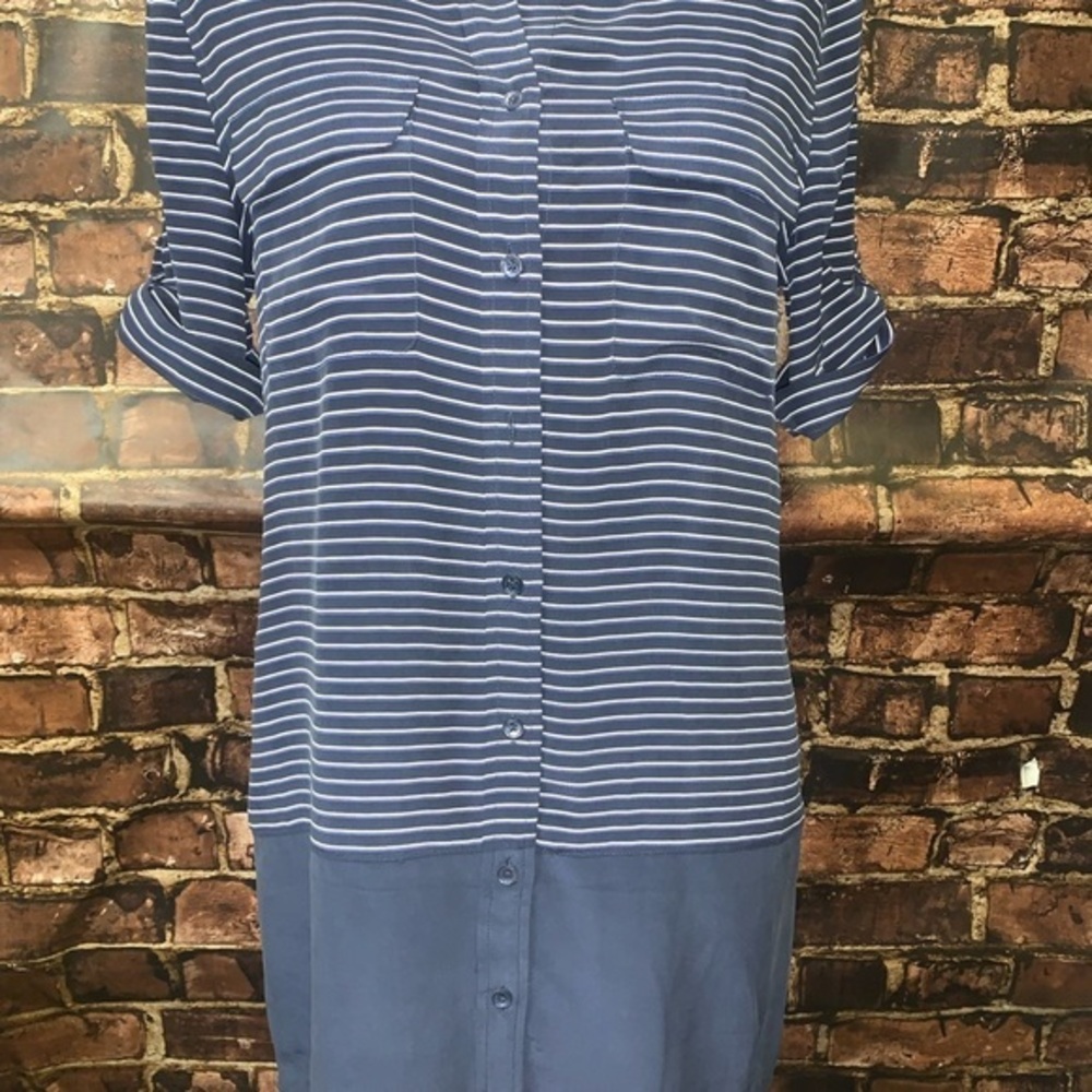 Equipment 100% silk Button Up Shirt/Dress‎